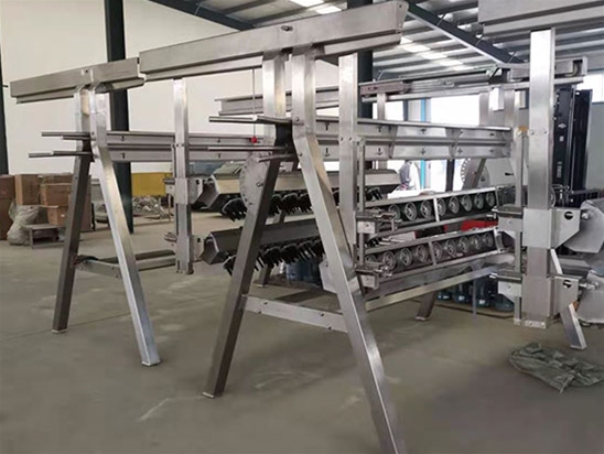 立式脫毛機調試發貨